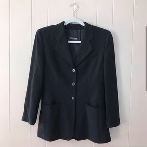 Armani black wool blazer
